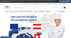 Desktop Screenshot of gastronomieshop.eu